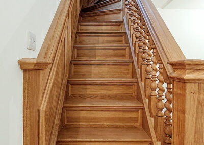 Handcrafted Wooden Staircase